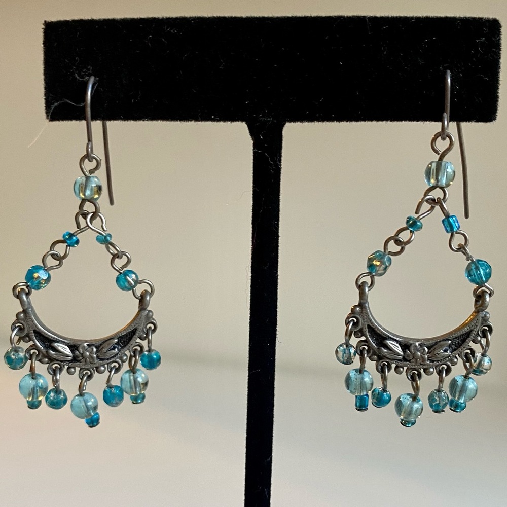 Vintage American Eagle Chandelier Earrings